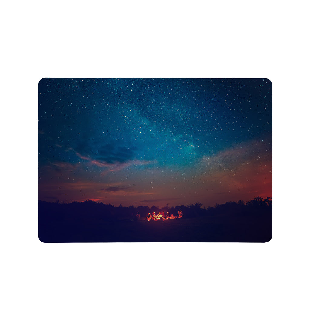 Add your name, company name, signature to this Front Personalized microsoft surface laptop Case Starry Night design
