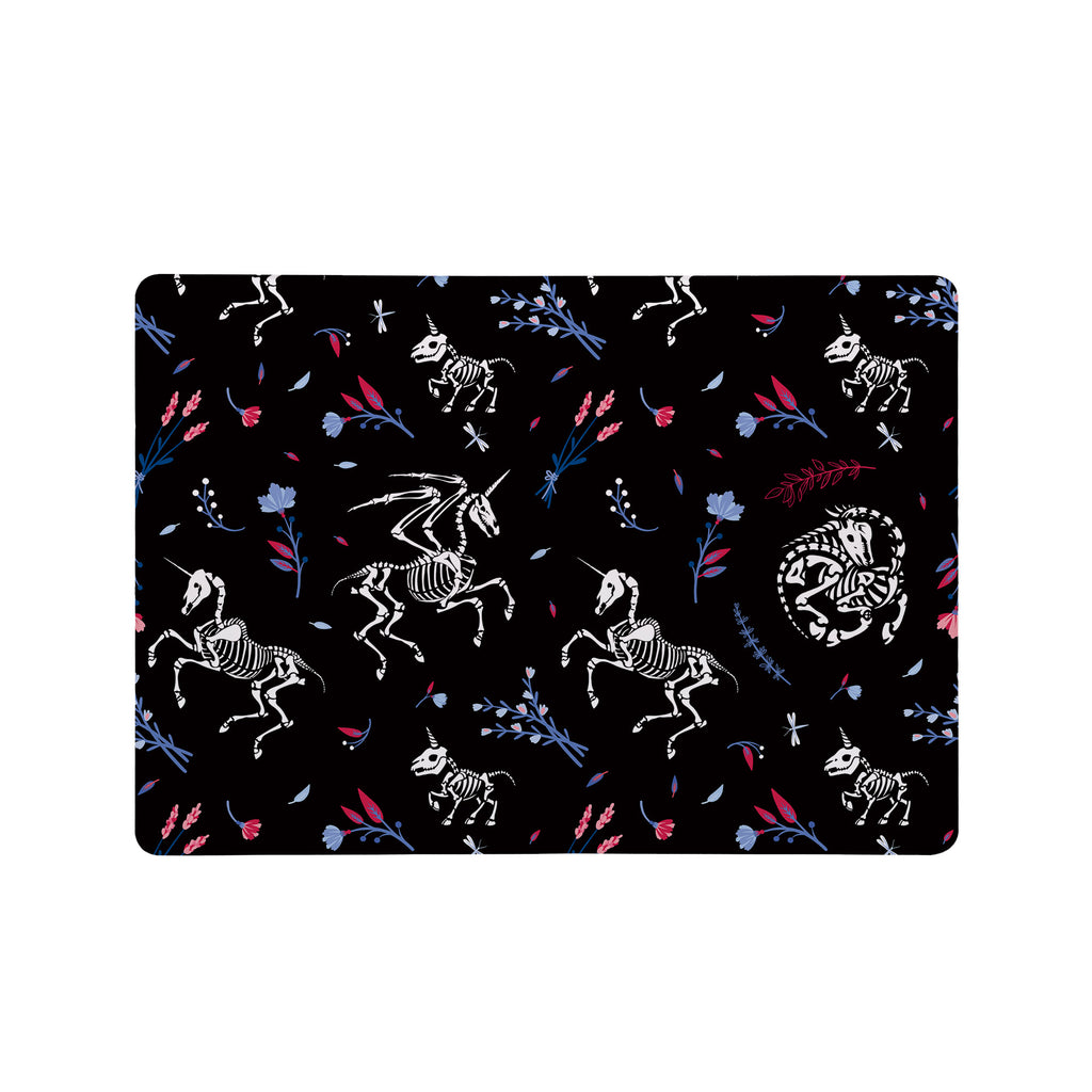 Add your name, company name, signature to this Front Personalized microsoft surface laptop Case Animal Skeleton design