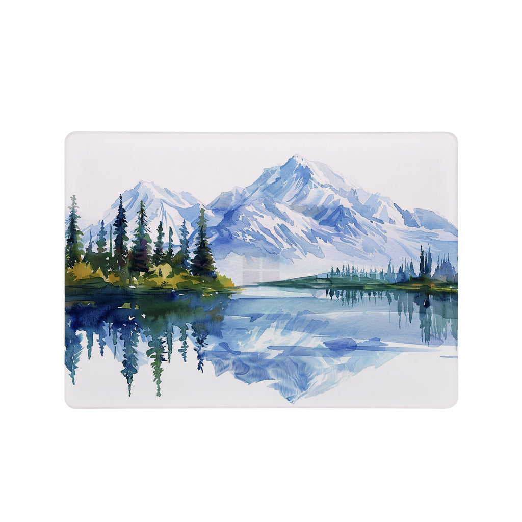 Add your name, company name, signature to this Front Personalized microsoft surface laptop Case Watercolor View design