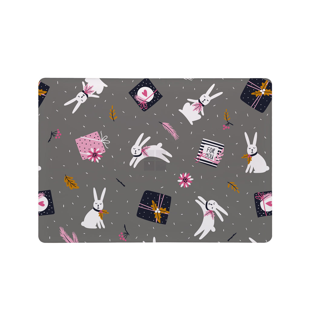 Add your name, company name, signature to this Front Personalized microsoft surface laptop Case Fruits design