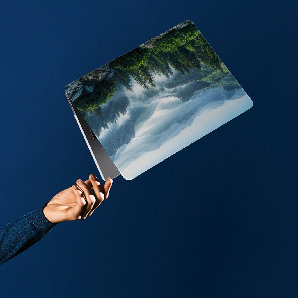 personalized microsoft laptop case features a lightweight two-piece design and Nature Beauty print