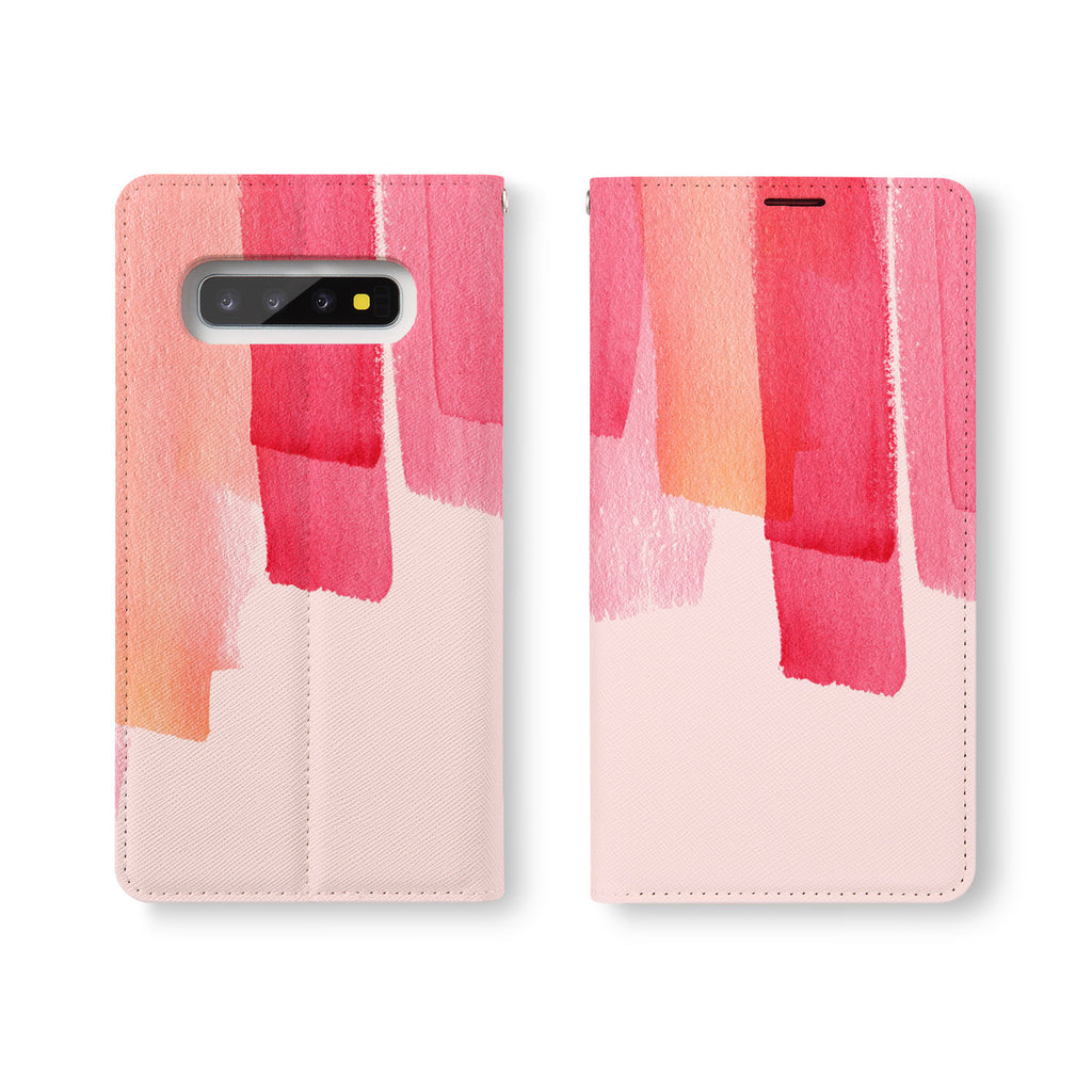 Personalized Samsung Galaxy Wallet Case with Watercolor desig marries a wallet with an Samsung case, combining two of your must-have items into one brilliant design Wallet Case.