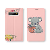 Personalized Samsung Galaxy Wallet Case with KoalaAndFriendsTang desig marries a wallet with an Samsung case, combining two of your must-have items into one brilliant design Wallet Case.