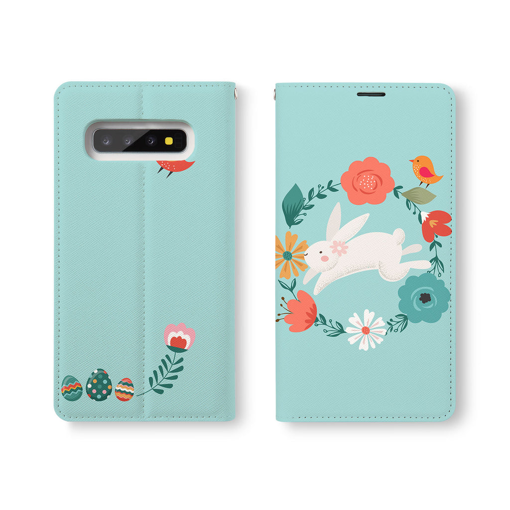 Personalized Samsung Galaxy Wallet Case with EasterBunnyTang desig marries a wallet with an Samsung case, combining two of your must-have items into one brilliant design Wallet Case.