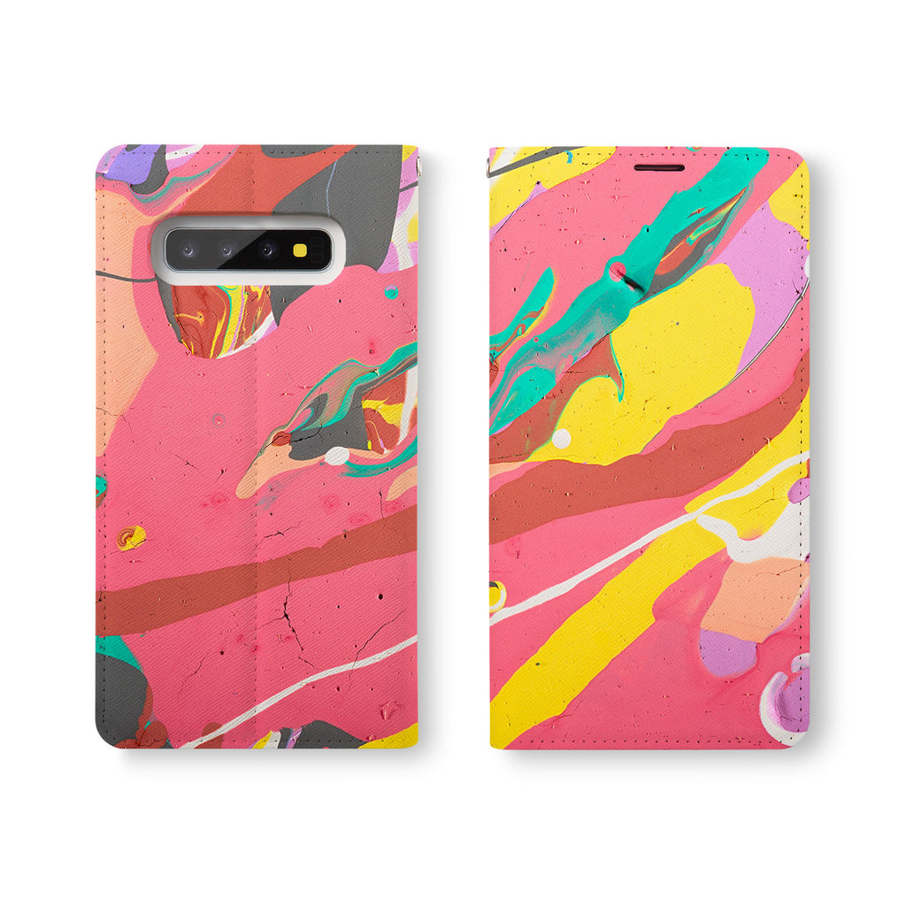 Personalized Samsung Galaxy Wallet Case with Abstract1 desig marries a wallet with an Samsung case, combining two of your must-have items into one brilliant design Wallet Case.