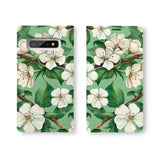 Personalized Samsung Galaxy Wallet Case with Flower desig marries a wallet with an Samsung case, combining two of your must-have items into one brilliant design Wallet Case.
