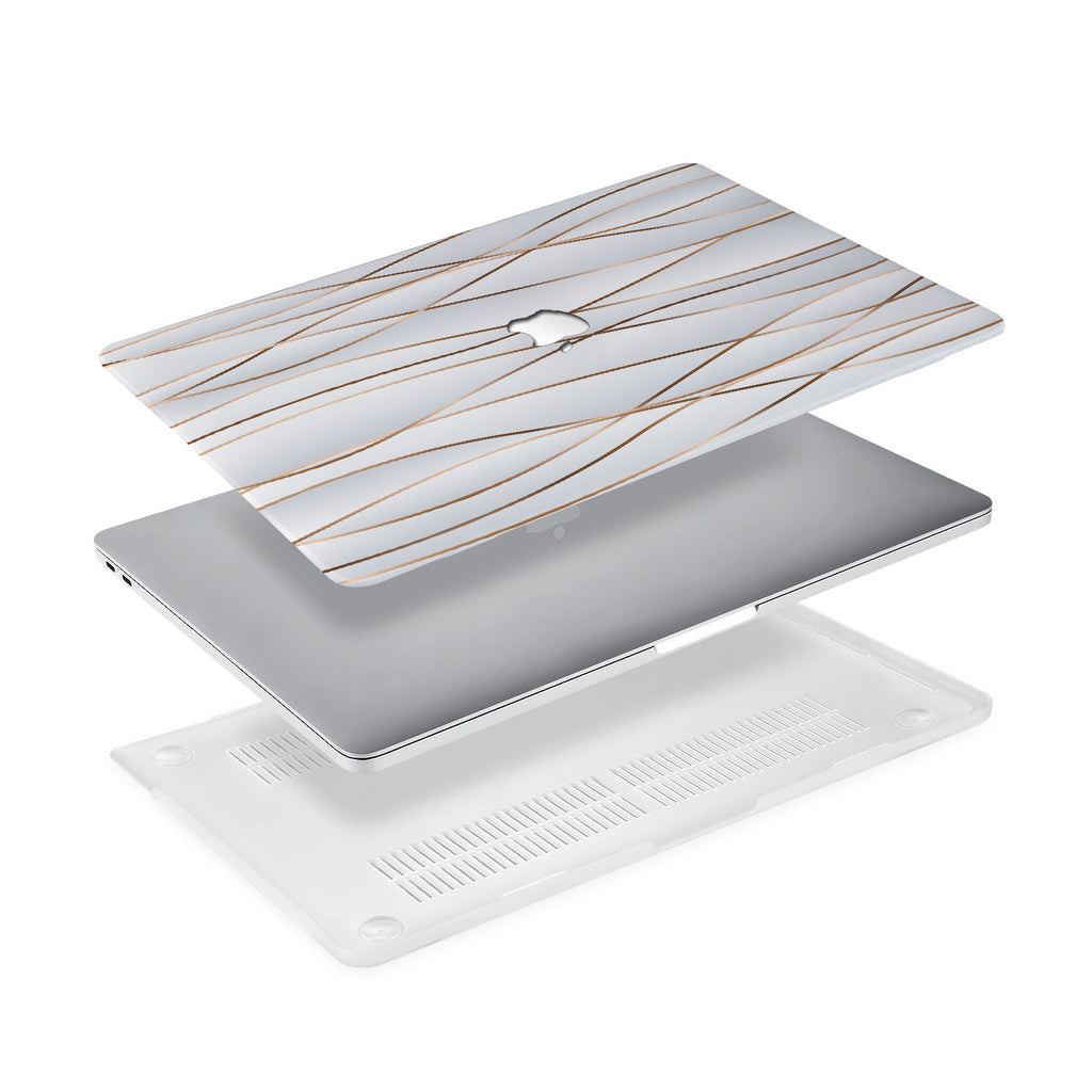 Ultra-thin and lightweight two-piece hardshell case with Luxury design is easy to apply and remove - swap