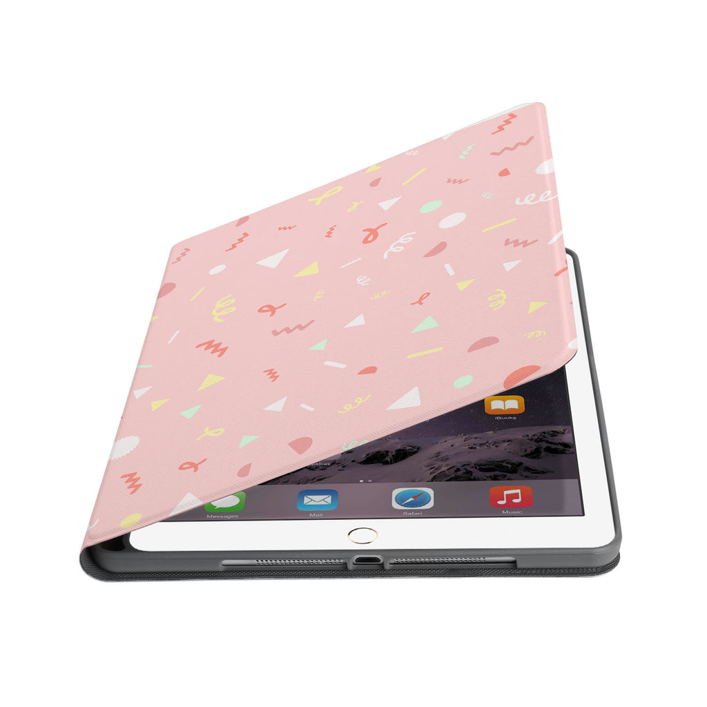 Auto wake and sleep function of the personalized iPad folio case with Baby design
