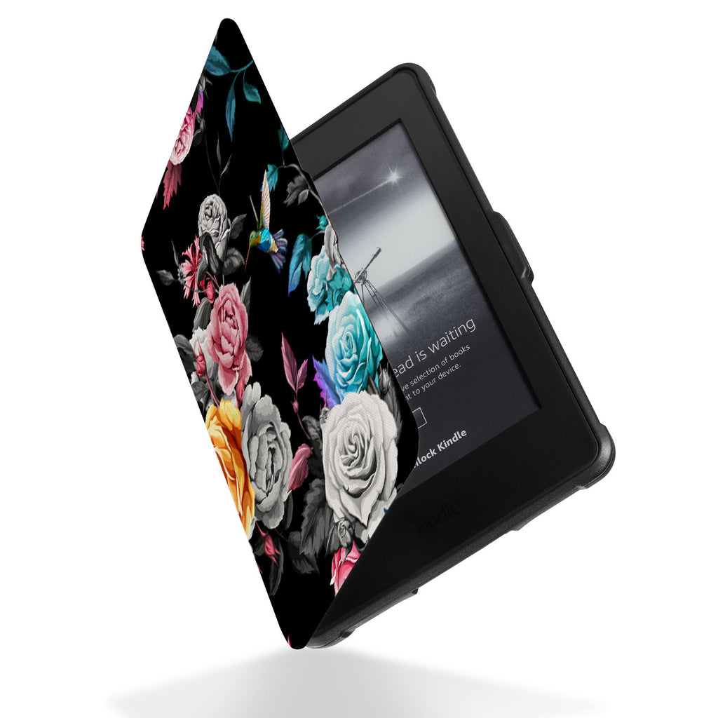 Reinforced rubber bumpers on the corners to protect your Kindle Paperwhite