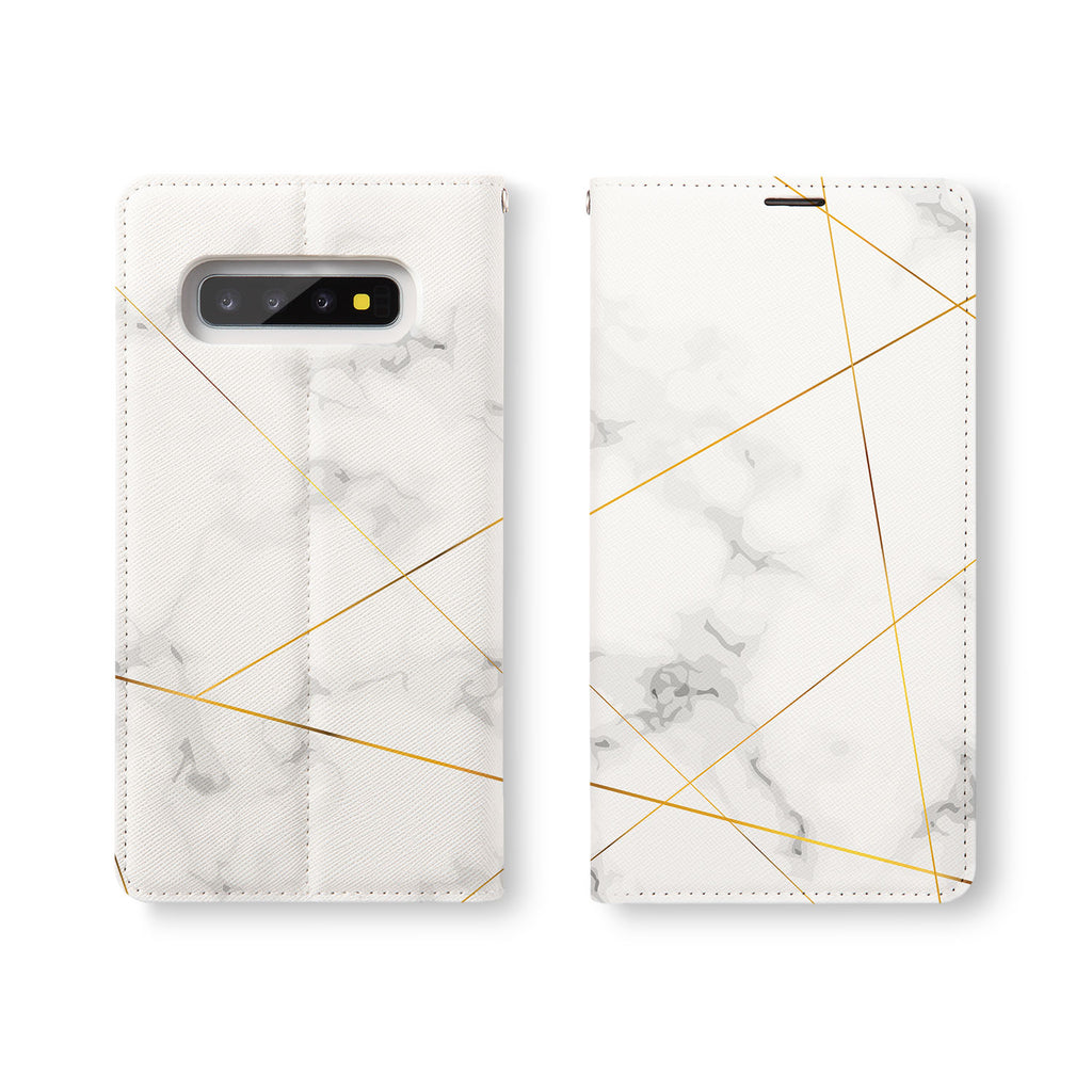 Personalized Samsung Galaxy Wallet Case with Marble 2020 desig marries a wallet with an Samsung case, combining two of your must-have items into one brilliant design Wallet Case.