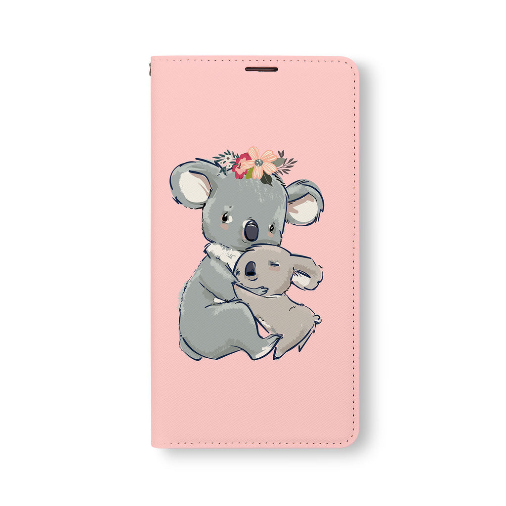 Front Side of Personalized Samsung Galaxy Wallet Case with 2 design