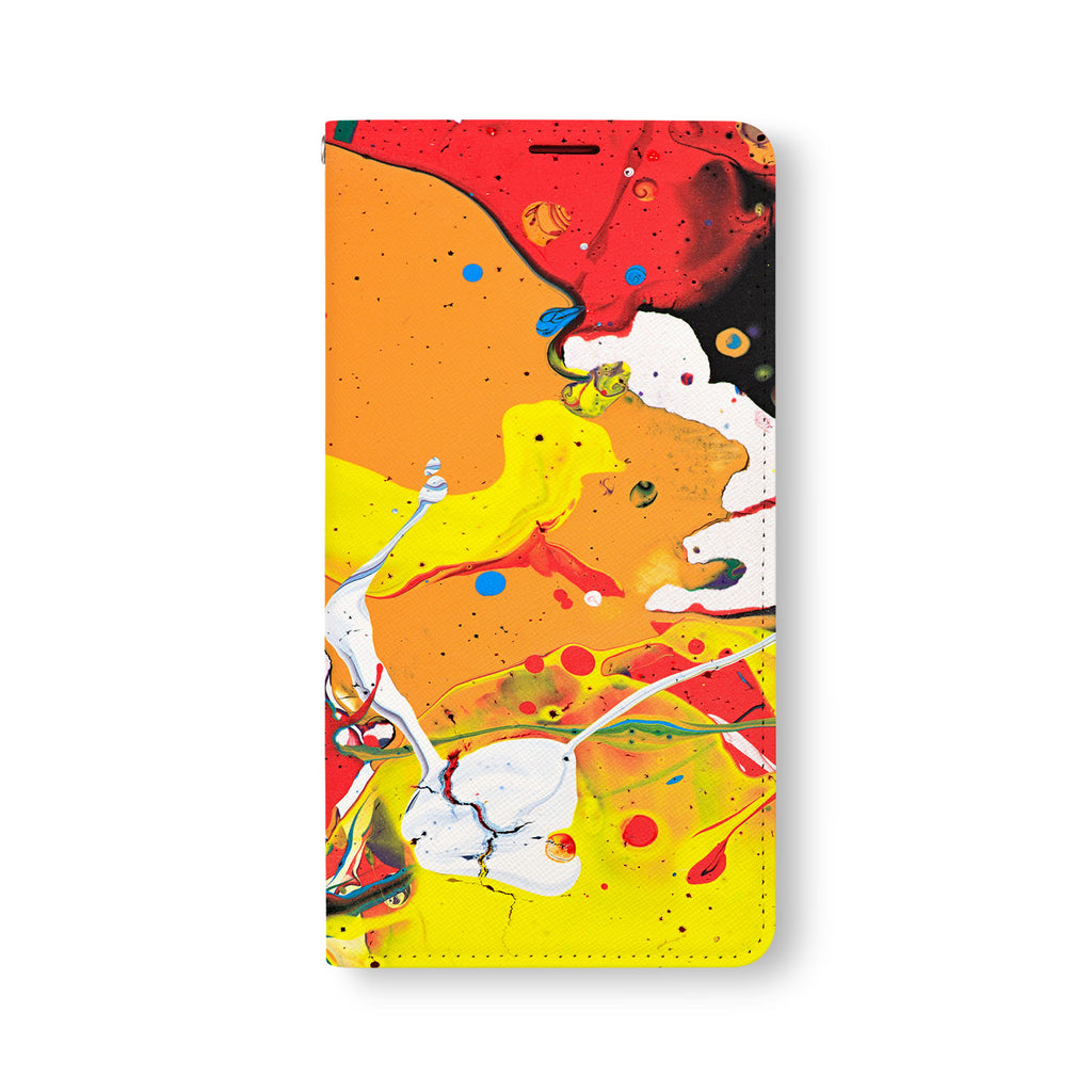 Front Side of Personalized Samsung Galaxy Wallet Case with 4 design