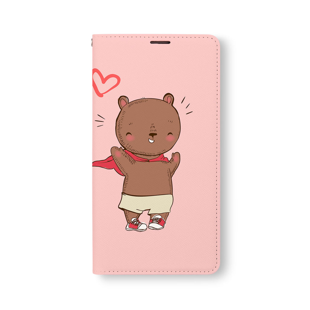 Front Side of Personalized Samsung Galaxy Wallet Case with 6 design