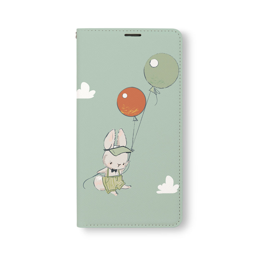 Front Side of Personalized Samsung Galaxy Wallet Case with 2 design