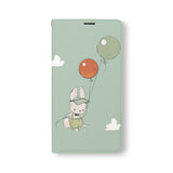 Front Side of Personalized Samsung Galaxy Wallet Case with 2 design