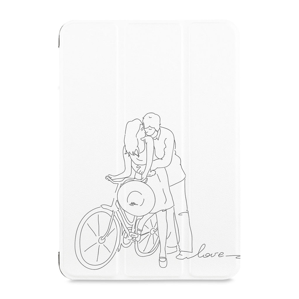 the front view of Personalized Samsung Galaxy Tab Case with 02 design