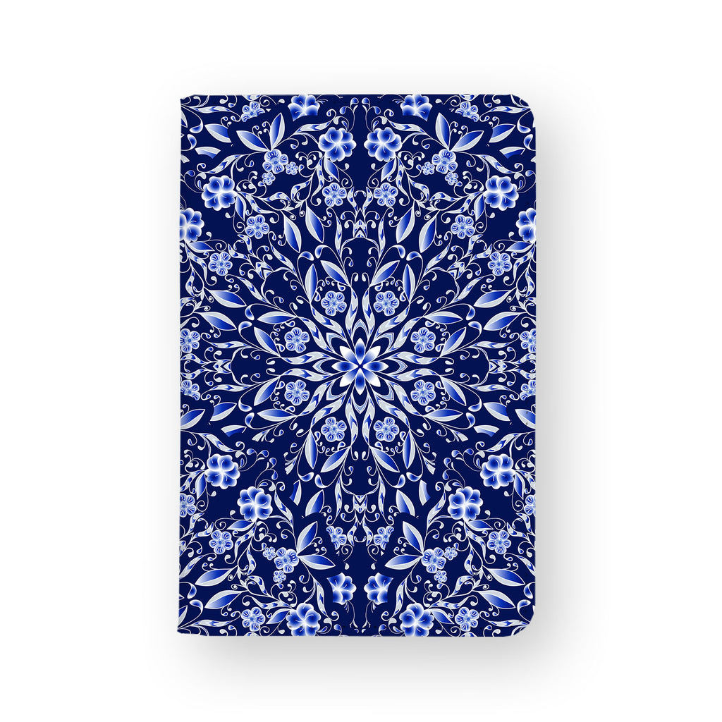 front view of personalized RFID blocking passport travel wallet with 04 design