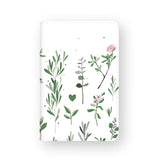 front view of personalized RFID blocking passport travel wallet with 06 design