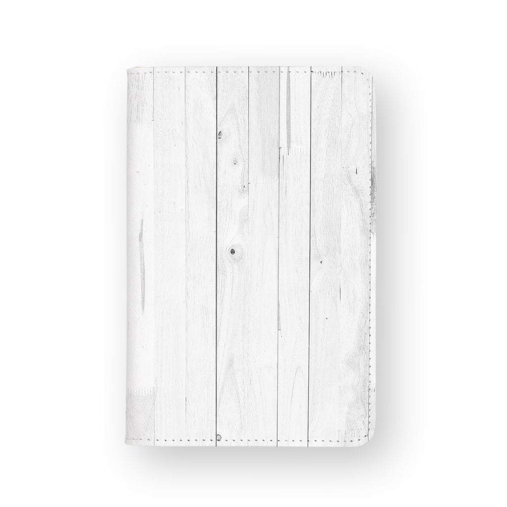 front view of personalized RFID blocking passport travel wallet with 04 design