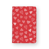 front view of personalized RFID blocking passport travel wallet with 04 design