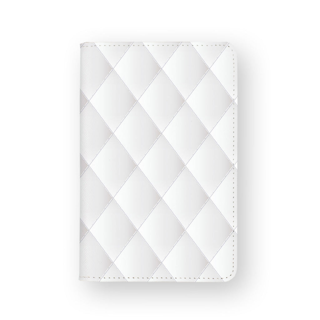 front view of personalized RFID blocking passport travel wallet with 03 design