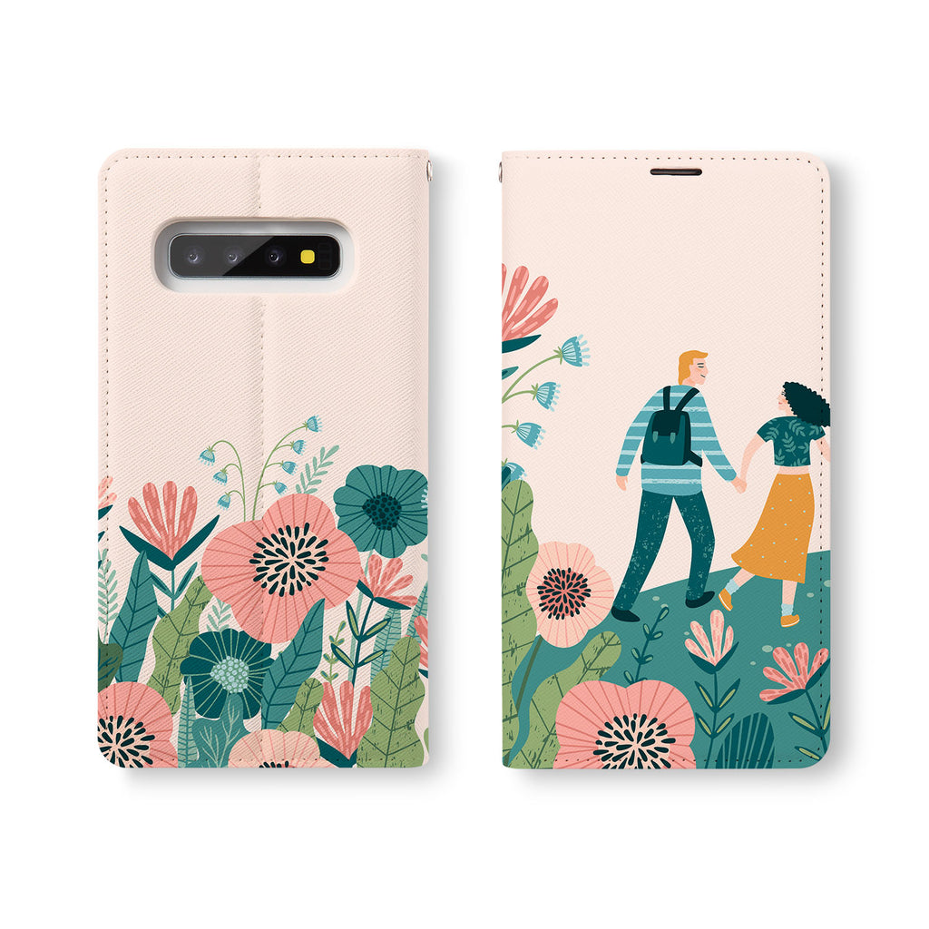 Personalized Samsung Galaxy Wallet Case with LoveYouForeverTang desig marries a wallet with an Samsung case, combining two of your must-have items into one brilliant design Wallet Case.