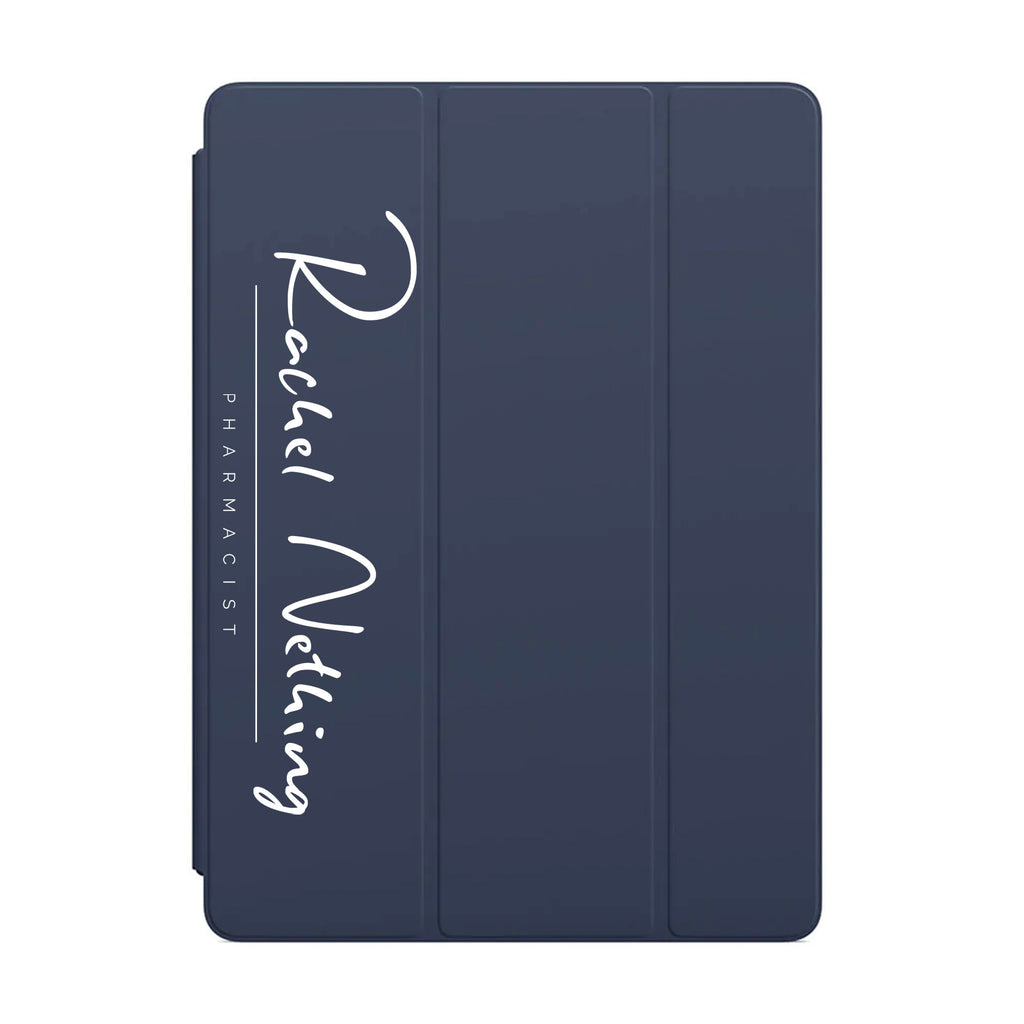 iPad Trifold Case - Signature with Occupation 9