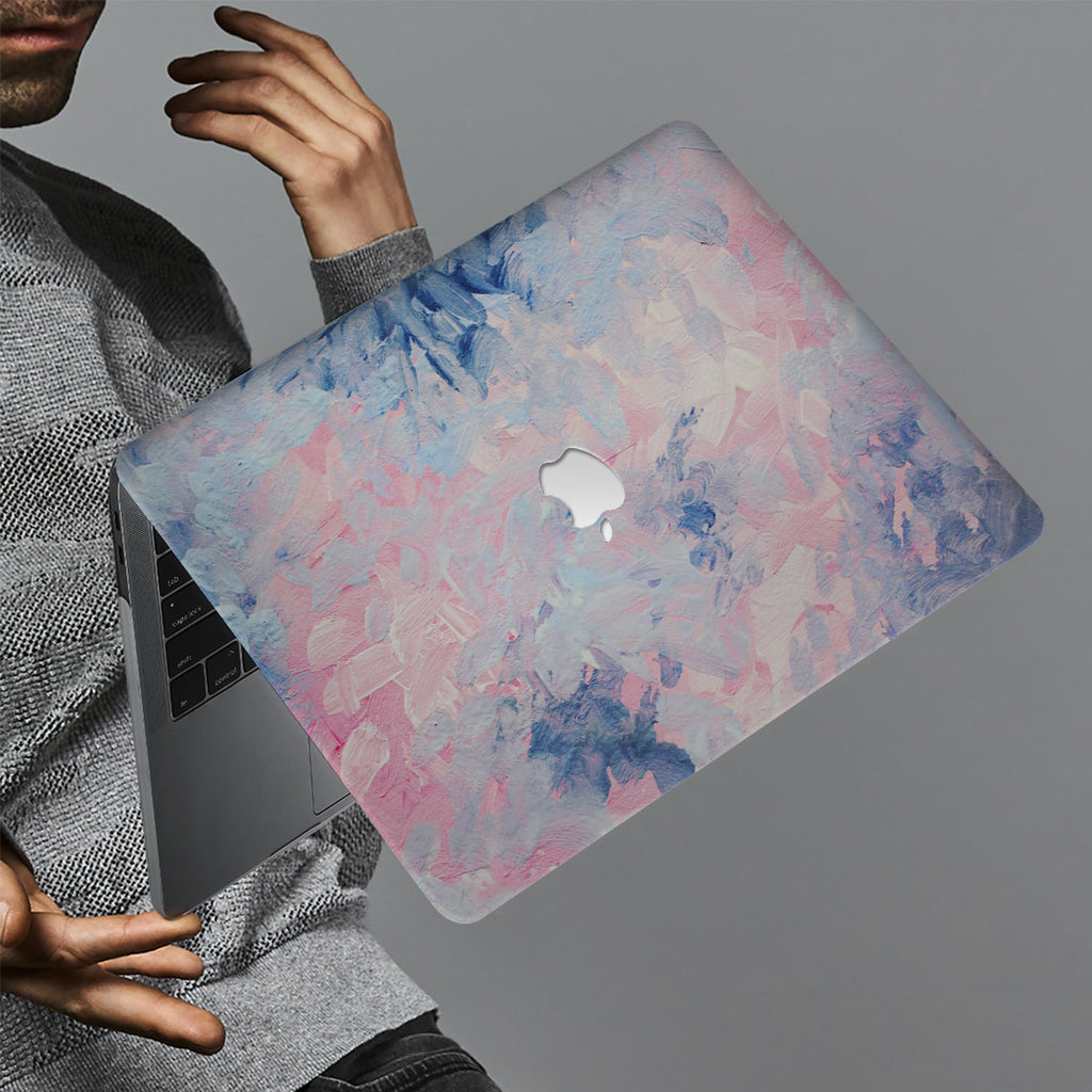 hardshell case with Oil Painting Abstract design holds up to scratches, punctures, and dents