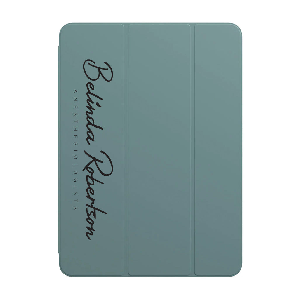 iPad Trifold Case - Signature with Occupation 32