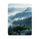 front view of personalized iPad case with pencil holder and Nature Beauty design