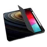 personalized iPad case with pencil holder and Universe design - swap