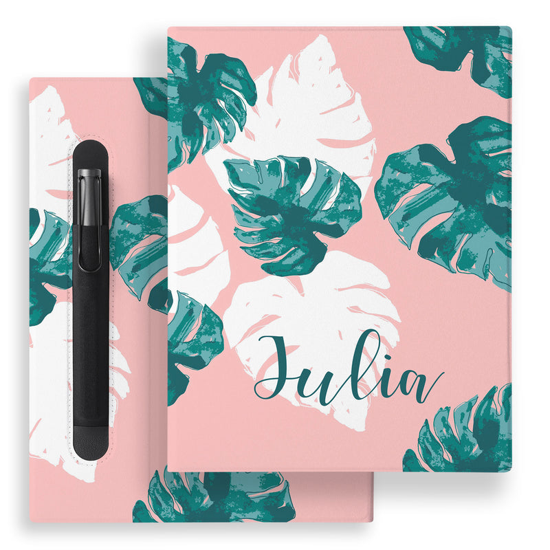 reMarkable 2 Case and Stylus Bundle - Pink Flower 2