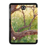 the back view of Personalized Samsung Galaxy Tab Case with Australia Wild Animal design