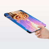 a hand is holding the Personalized Samsung Galaxy Tab Case with Elon Musk SpaceX design
