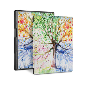 Vista Case reMarkable Folio case with Watercolor Flower Design perfect fit for easy and comfortable use. Durable & solid frame protecting the reMarkable 2 from drop and bump. - swap