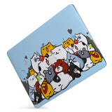 Protect your macbook  with the #1 best-selling hardshell case with Cute Cats design