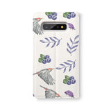 Back Side of Personalized Samsung Galaxy Wallet Case with Bear design - swap