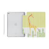 iPad SeeThru Casd with Cute Animal 2 Design Fully compatible with the Apple Pencil