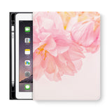 frontview of personalized iPad folio case with 6 design