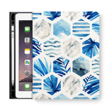 frontview of personalized iPad folio case with 1 design