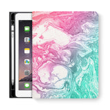 frontview of personalized iPad folio case with 1 design