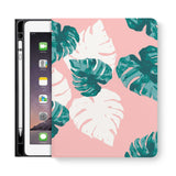 frontview of personalized iPad folio case with 1 design