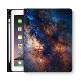 frontview of personalized iPad folio case with 2 design