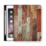 frontview of personalized iPad folio case with 6 design