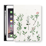 frontview of personalized iPad folio case with 6 design