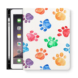 frontview of personalized iPad folio case with 2 design