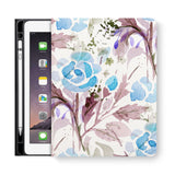 frontview of personalized iPad folio case with 7 design