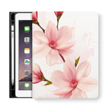 frontview of personalized iPad folio case with 8 design