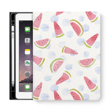 frontview of personalized iPad folio case with 1 design