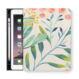 frontview of personalized iPad folio case with 1 design